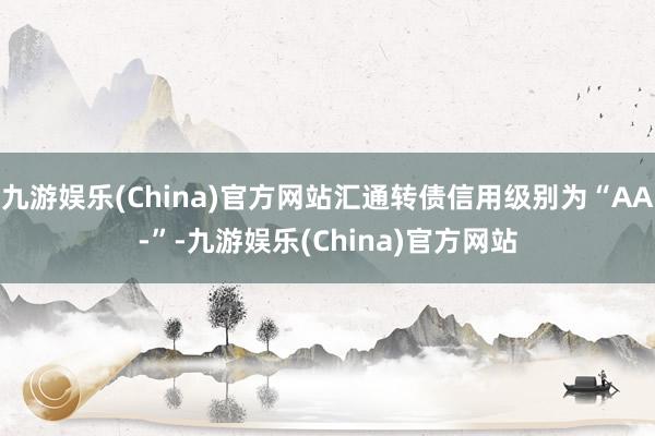 九游娱乐(China)官方网站汇通转债信用级别为“AA-”-九游娱乐(China)官方网站